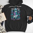 Disney Goofy Totally Rad Dad Father’s Day Surfing Distressed Men Hoodie