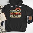 Dog Fathers Day Fur Dad The Man The Myth The Snack Dealer Men Hoodie