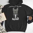 The Dogfather French Bulldog Dad Frenchie Papa T-Shirt Small Men Hoodie
