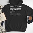 Dogtrovert Dog Lover Dog Owner Dog Dad Men Hoodie