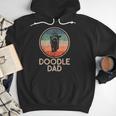Doodle Dog Vintage Doodle Dad Small Men Hoodie