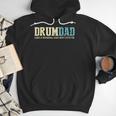 Drum Dad Like A Normal Dad But Cooler Shirt Music Dad Men Hoodie