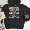 Emotional Support Dad Do Not Pet Caring Father's Day Men Hoodie
