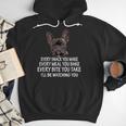 Every Snack You Make French Bulldog Mom And Frenchie Dad Men Hoodie