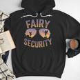 Fairy Security Birthday Family Halloween Costume Dad Mom Men Hoodie