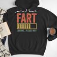 Fart Loading Please Wait Shirt Men Dad Joke Fathers Day Men Hoodie