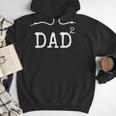 Father Of 2 Kids Dad Squared Dad To The Second Power Men Hoodie