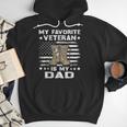 Father Veterans Day My Favorite Veteran Is My Dad For Kids Men Hoodie