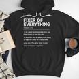 Father's Day For Office Dad Fixer Of Everything Men Hoodie