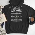 Fathers Day Shirt From Daughter Dad Of 2 Girls Fathers Day Men Hoodie