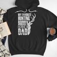 My Favorite Hunting Buddy Calls Me Dad Deer Animal Hunter Men Hoodie