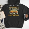 My Favorite Ski Buddies Call Me Dad Skier Skiing Lover Men Hoodie