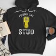 Found The Stud Dad Joke Handy Tools Stud Finder Men Hoodie
