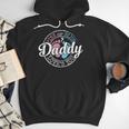 Gender Reveal Dad Daddy To Be Pink Or Blue Baby Shower Men Hoodie