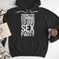 Gender Reveal Mum Dad Party Men Hoodie