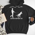 German Shepherd Dad Dinosaur GSD Owners Father's Day Men Hoodie German Shepherd Dad Dinosaur GSD Owners Father's Day Men Hoodie