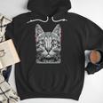 Glitch Weird Cat Kitten Optical Illusion Cat Mom Dad Men Hoodie Glitch Weird Cat Kitten Optical Illusion Cat Mom Dad Men Hoodie