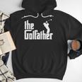 The GolfFather Golf Father God Father Dad Golfer Men Hoodie