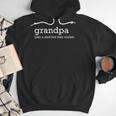 Grandpa Like a Dad But Way Cooler Small Men Hoodie