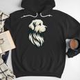 Great Pyrenees Pyr Minimalist Simple Dog Mom Dad Boys Girls Men Hoodie