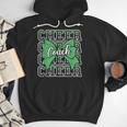 Green Sport Loud Proud Cheer Coach Dad Father's Day Men Hoodie