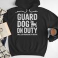 Guard Dog Will Lick Burglars Dog Mom Dad T-Shirt Men Hoodie