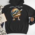 Hamburger Dabbing Kids Men Women Dab Dance Cheeseburgers Dad Men Hoodie