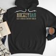 Hockey Dad Like Normal Dad But Cooler Hockey Dad Men Hoodie