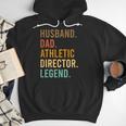 Husband Dad Athletic Director Legend Athletic Directors Men Hoodie