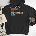 Husband Dad Firepit Master Hero Men Hoodie