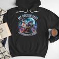 I'm A Beast Alpha Man Alpha Wolves Jokes Dad Papa Alpha Wolf Men Hoodie