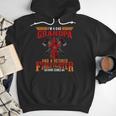 I'm Dad Grandpa Retired Firefighter Nothing Scares Me Men Hoodie