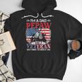I'm Dad Pepaw Veteran Nothing Scares Me Father's Day Men Hoodie