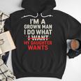 I'm a Grown Man I Do What My Daughter Wants Dad Men Hoodie