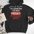 I'm A Grown Man I Do What My Daughter Wants Father Dad Men Hoodie I'm A Grown Man I Do What My Daughter Wants Father Dad Men Hoodie
