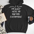 I'm Just Here To Pay For Everything Theme Park Dad Men Hoodie