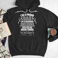 I'm A Proud Dad Brain Tumor Warrior Brain Tumor Survivor Men Hoodie