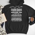 I'm A Stubborn Daughter But My Freaking Awesome Dad Men Hoodie
