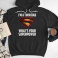 I'm A Twin DAD-What's Your Superpower Men Hoodie