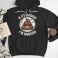 If It's Clogged I'm Involved Toilet Joke Unclog Bathroom Dad Men Hoodie