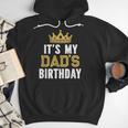 It's My Dad's Birthday Party Family Matching Small Men Hoodie