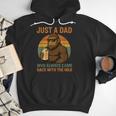 Just A Dad Who Always Came Back With The Milk Bigfoot Men Hoodie