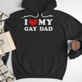 I Love My Gay Dad I Heart My Gay Dad Men Hoodie