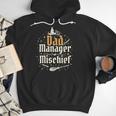 Magical Dad Manager Of Mischief Birthday Boys Girls Men Hoodie