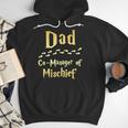 Magical Dad Manager Of Mischief Birthday Family Matching Men Hoodie