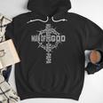Man Of God Religious Christian Cross Husband Dad Fathers Day Men Hoodie