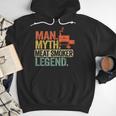 Man Myth Meat Smoker Legend Dad Grillfather BBQ Meat Smoking Men Hoodie Man Myth Meat Smoker Legend Dad Grillfather BBQ Meat Smoking Men Hoodie