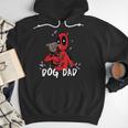 Marvel Super Heroes Pets Deadpool Loves Dogpool Dog Dad Men Hoodie
