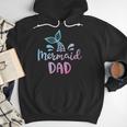 Mermaid Dad Merman Daddy Dad Family Matching Birthday Men Hoodie