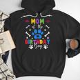 Mom And Dad Mom Of The Birthday Boy Dog Paw Family Matching Men Hoodie